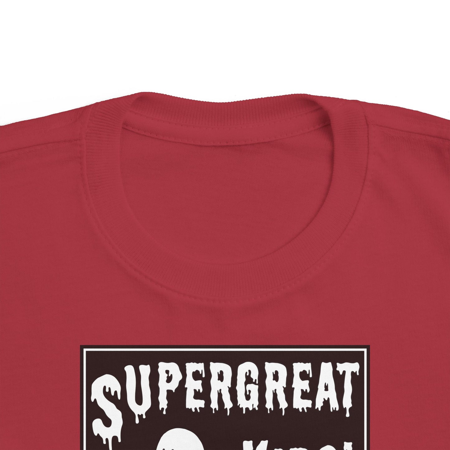 Super Great Kids' Stories "The Ghost of The Bloody Finger" Kids T-Shirt