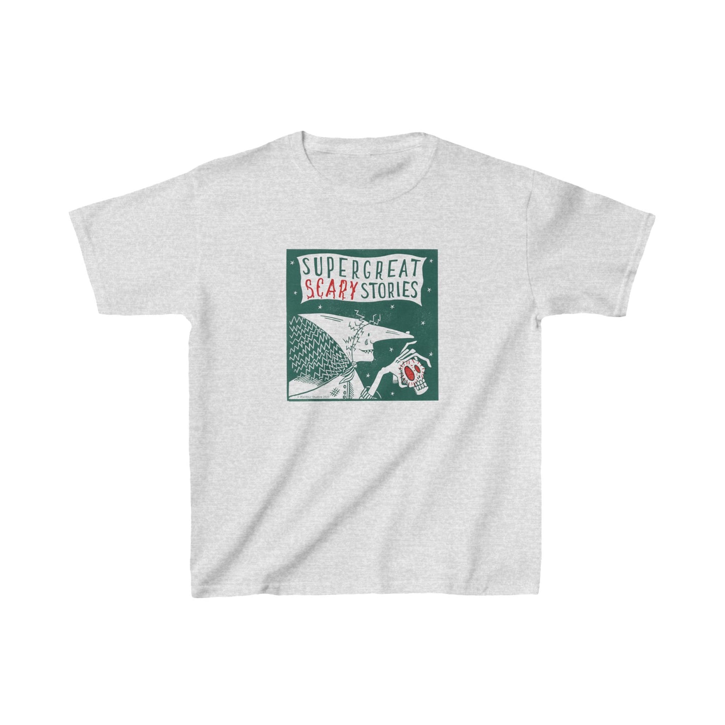 Super Great Scary Stories Kids T-Shirt - Larger Sizes