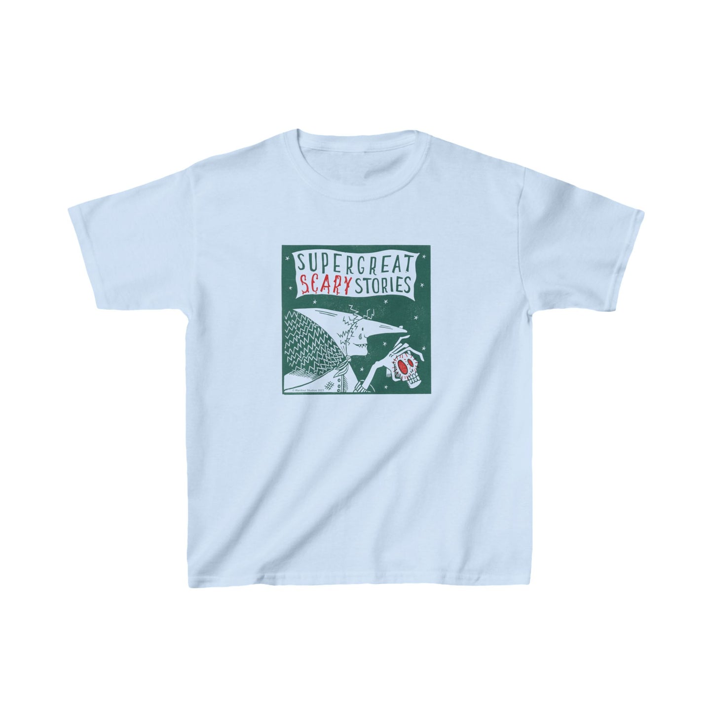 Super Great Scary Stories Kids T-Shirt - Larger Sizes