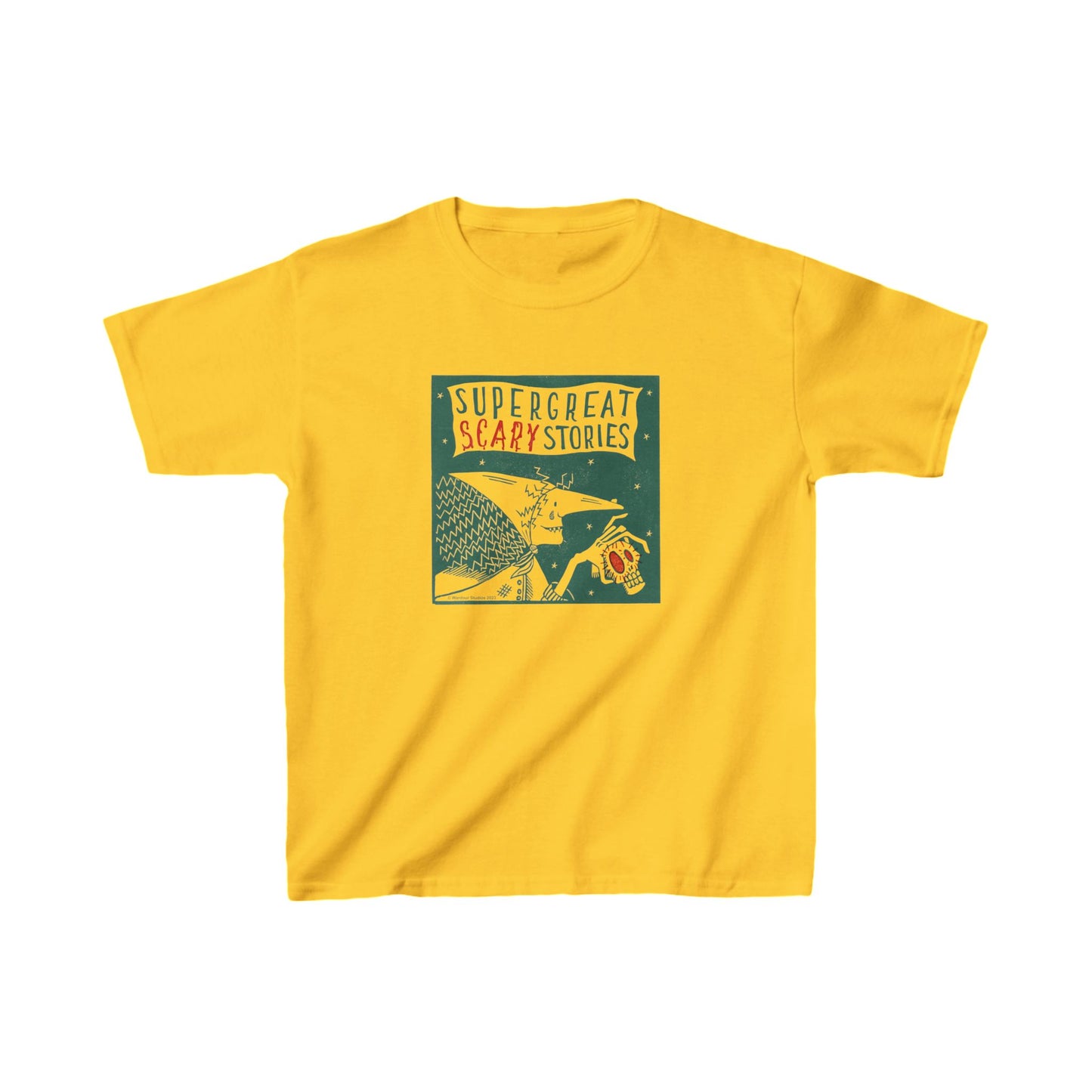 Super Great Scary Stories Kids T-Shirt - Larger Sizes