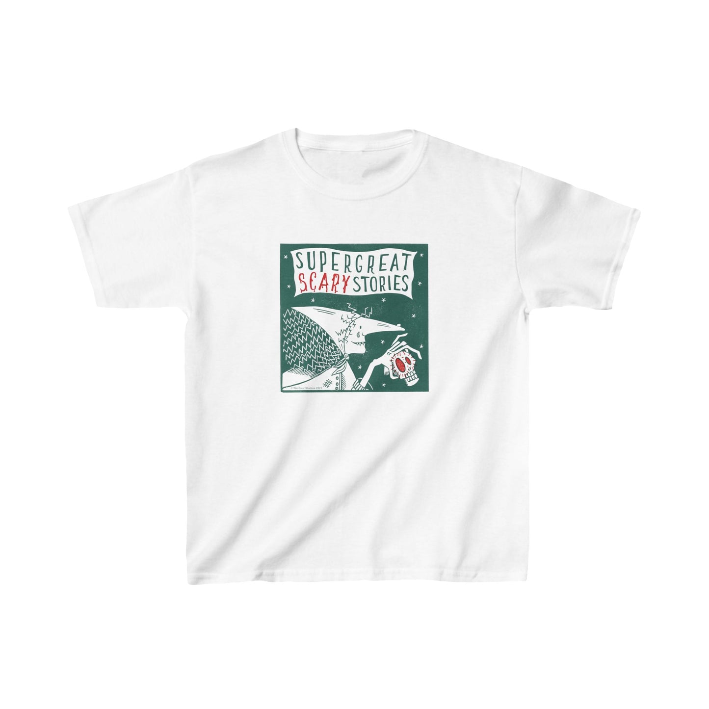 Super Great Scary Stories Kids T-Shirt - Larger Sizes