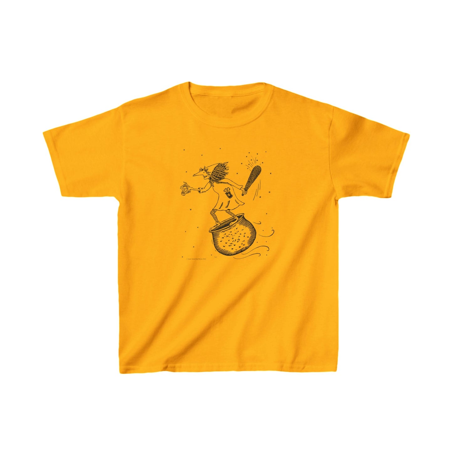 Super Great Kids' Stories "Baba Yaga" Kids T-Shirt - Larger Sizes