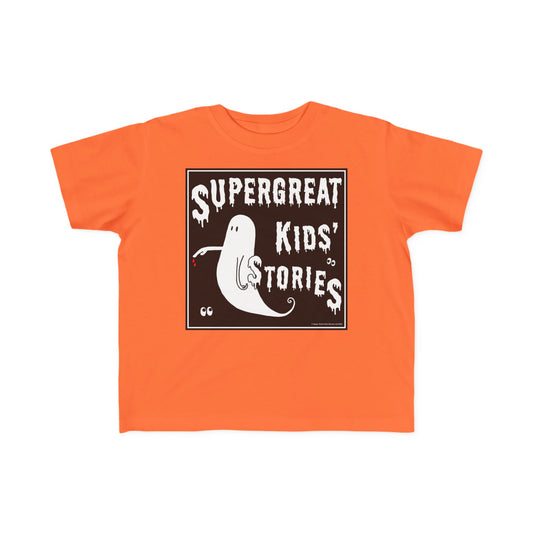 Super Great Kids' Stories "The Ghost of The Bloody Finger" Kids T-Shirt