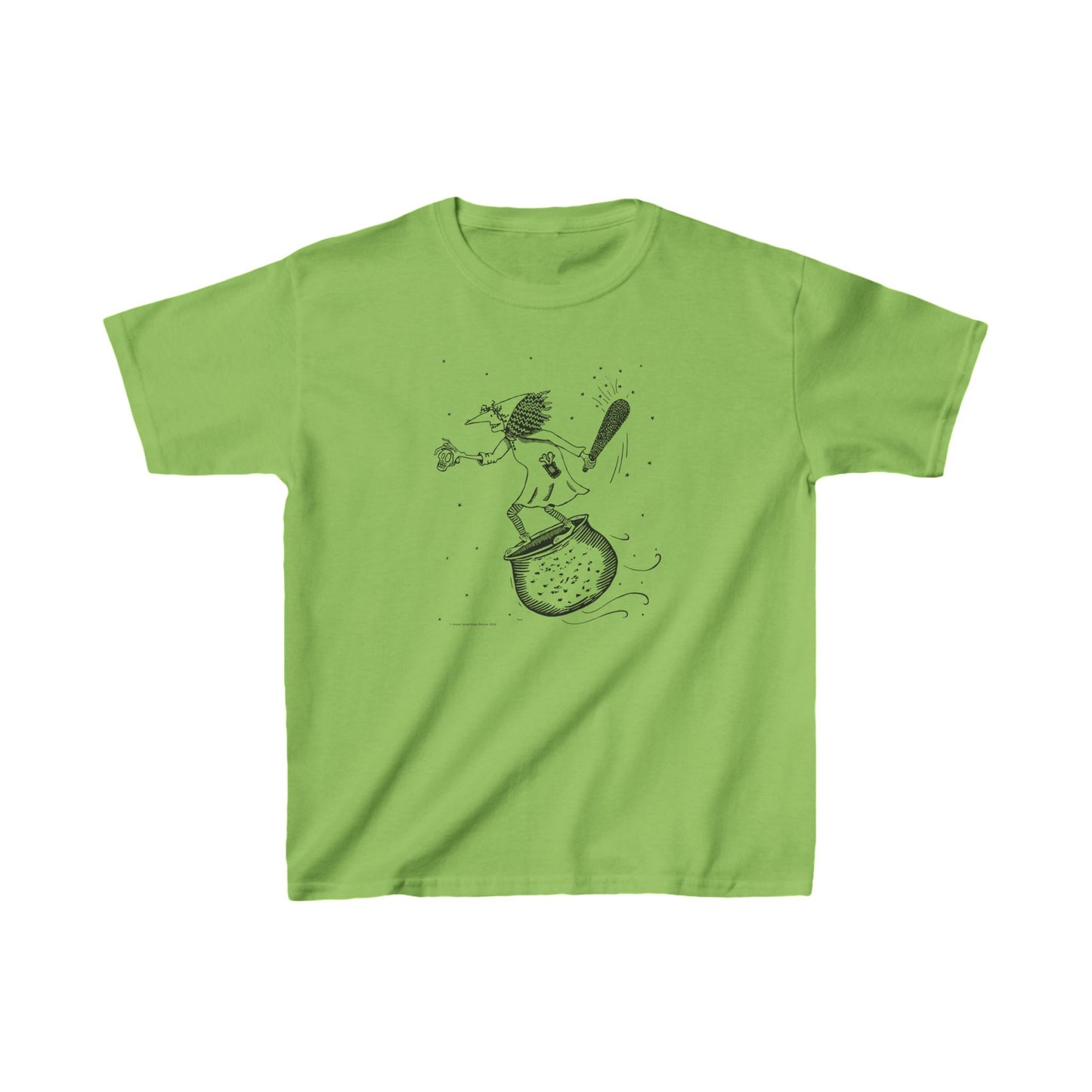 Super Great Kids' Stories "Baba Yaga" Kids T-Shirt - Larger Sizes