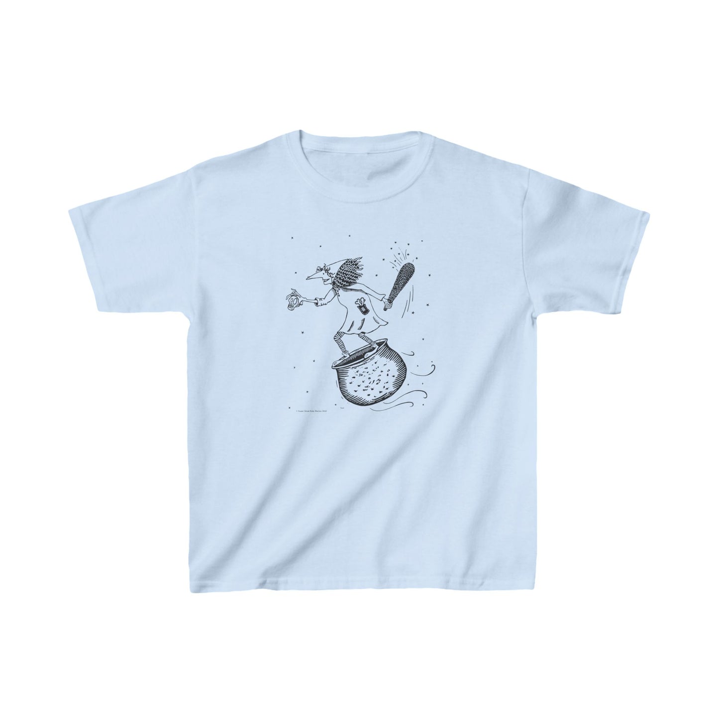 Super Great Kids' Stories "Baba Yaga" Kids T-Shirt - Larger Sizes