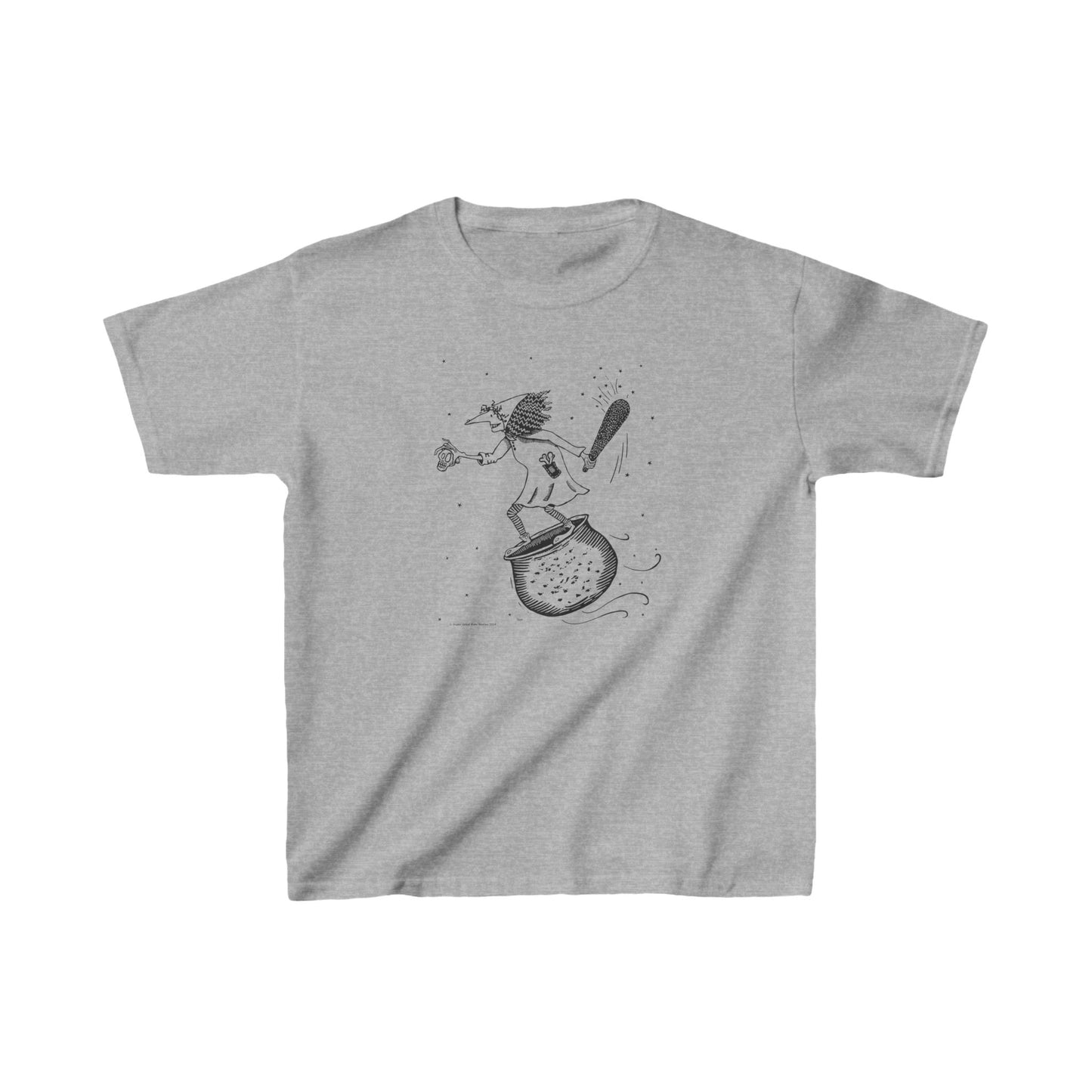 Super Great Kids' Stories "Baba Yaga" Kids T-Shirt - Larger Sizes