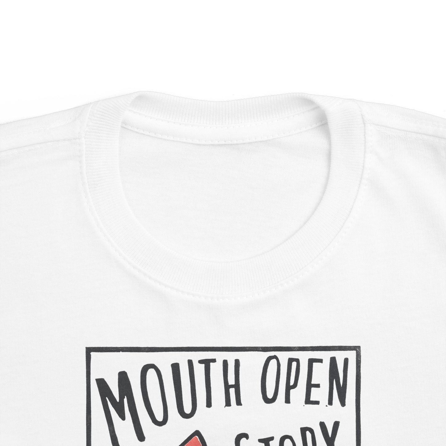 Super Great Mouth Open Story Jump Out T-Shirt