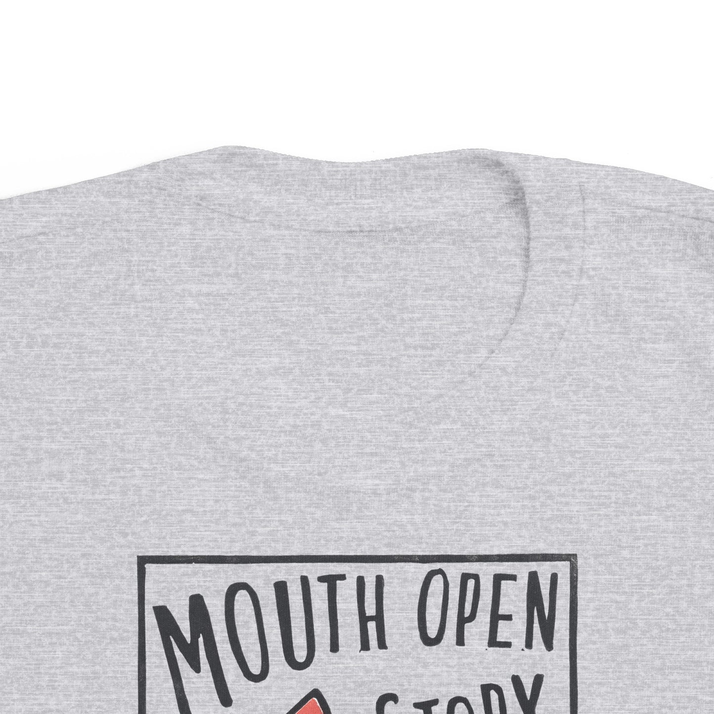 Super Great Mouth Open Story Jump Out T-Shirt