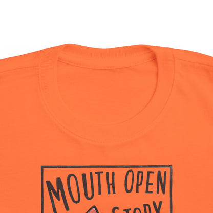 Super Great Mouth Open Story Jump Out T-Shirt