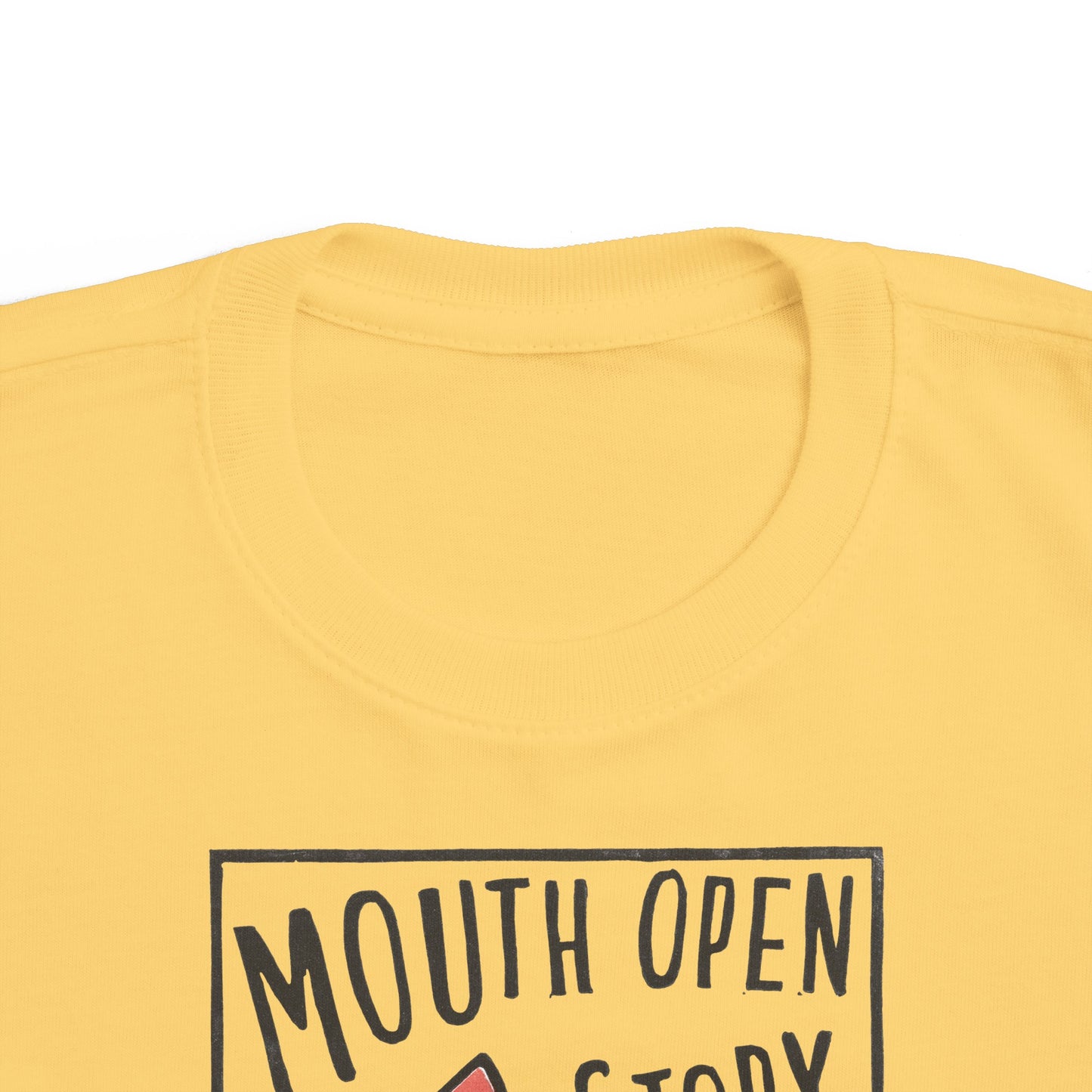 Super Great Mouth Open Story Jump Out T-Shirt