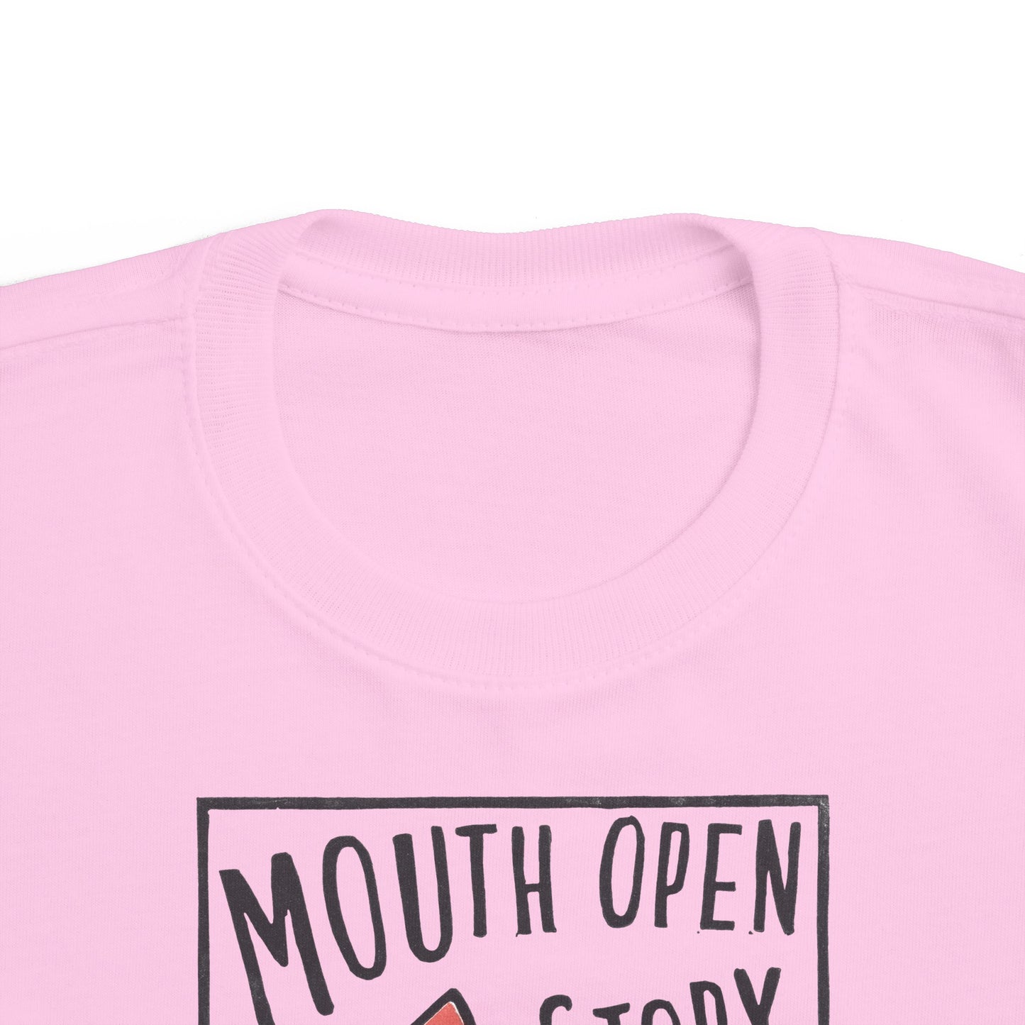 Super Great Mouth Open Story Jump Out T-Shirt